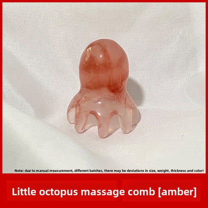 Facial gua sha and tendon-striking stick