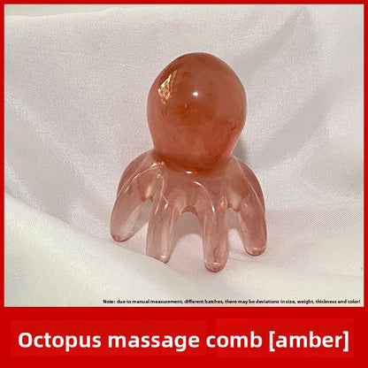 Facial gua sha and tendon-striking stick
